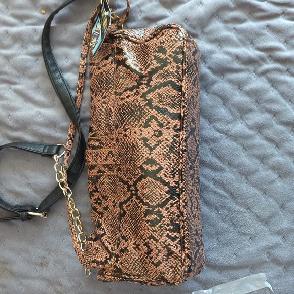 Snake skin shoulder bag - Picture 4 of 4